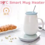 (Ready stock in Malaysia) Electric Cup Mug Milk Tea Coffee Drink Warmer Heater Tray Mat Gravity Sensor hanya RM7.5 di Shopee