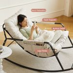 Rocking Chair Lazy Sofa Chair Kerusi Malas lazy sofa Armchair Lazy Bedroom Living Room Sofa kerusi Lounge Chair hanya RM59.00 di Shopee