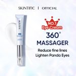 SKINTIFIC 360° Crystal Massager Lifting Eye Cream Eye Serum Removes Fine Lines Dark Circles With Niacinamide Caffeine hanya RM59.00 di Shopee