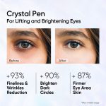 SKINTIFIC 360° Crystal Massager Lifting Eye Cream Eye Serum Removes Fine Lines Dark Circles With Niacinamide Caffeine hanya RM59.00 di Shopee