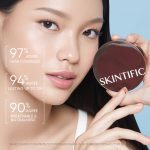 SKINTIFIC Cover All Perfect Cushion High Coverage Poreless Flawless Foundation Makeup 24H Long-lasting SPF35 PA++++ hanya RM37.00 di Shopee