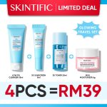 SKINTIFIC Glowing Moisturizer Day & Night Cream Moisture Gel with MSH Niacinamide (6g) hanya RM12.00 di Shopee