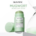 SKINTIFIC Mugwort Clay Mask Stick Mask Cleansing Clay Masker Muka Travel Friendly (40g) hanya RM32.00 di Shopee