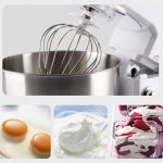 SOKANY 6 Speed Stand Mixer 4L Stainless Steel Bowl Mesin Pengadun Tepung Cream Egg Whisk Blender Cake Dough Hook Flat Be hanya RM189.90 di Shopee