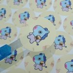 STICKER LABEL CUSTOM PRINT (MOQ 50PCS PER DESIGN)(PROMO BUY 100PCS FREE 200PCS) 4SAME DESIGN ONLY PRINTING FAST DELIVERY hanya RM0.10 di Shopee