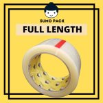 SUMOPACK Opp Tape 48mm x 90y x 41mic Clear Tape school office packaging packing plastic strong adhensive tape hanya RM1.70 di Shopee