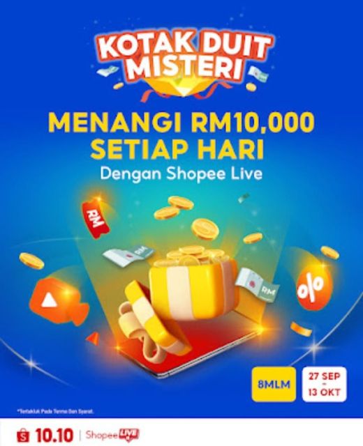 Shopee Kotak Duit Misteri