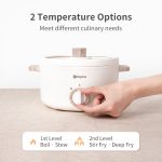 Simplus Multi Electric Cooker Ceramic Coating Non Stick Comes WIth Steamer Electric Multifuction Cooker (1.5L/600W) hanya RM51.47 di Shopee