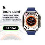 Smart Watch Z77 Ultra 49mm Smart island Compass Bluetooth Call NFC Smartwatch Series 8 Men Women Sports Band pk HK8 HK9 Pro Max hanya RM73.25 di Shopee