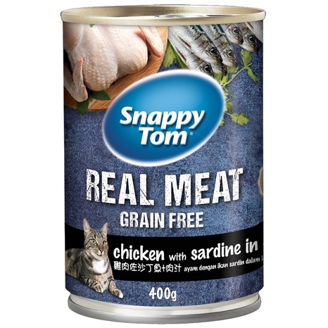 Snappy Tom Canned Food (Cat Wet Food) - Khairulaming Fans Club