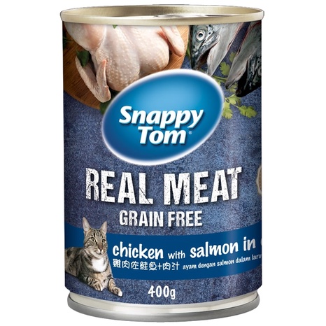 Snappy Tom Canned Food (Cat Wet Food) - Khairulaming Fans Club