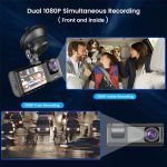 South Ocean 3 Camera Lens Car HD 1080P 24h Parking Monitor DVR Wifi Dash Cam Video Recorder Dashcam hanya RM71.50 di Shopee