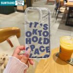 Suntaiho Fashion Unique Trend English Pattern Phone Case for Iphone 15 14 12 13 11 Pro Max IP 7 8 Plus Iphon X XS XR Xs Max TPU Clear Softcase Premium Shockproof Back Cover hanya RM2.20 di Shopee