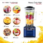 Swissthomas Heavy Duty High Speed Blender 50000 Round/Min Food Processor Ice Crusher Fruits Nuts (2.5L/5000W) hanya RM57 di Shopee