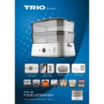 TRIO / Pensonic Electric Food Steamer TFS-18 PSM-162S 20L / 12L hanya RM130.99 di Shopee