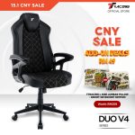 TTRacing Duo V3 Duo V4 Pro Gaming Chair Ergonomic Office Chair Kerusi Gaming Seat - 2 Years Official Warranty hanya RM313.00 di Shopee