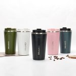 Thermos Tumble Bottle & Cup with Straw Macaron Insulated Tumbler Cup Net Flask mug murah cawan hanya RM11.30 di Shopee