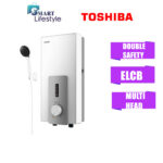 Toshiba/Panasonic Instant Electric Water Heater Without Pump DSK38S5MW / DH-3RL1MW / TWH-38WMY(W) hanya RM186.16 di Shopee