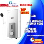 Toshiba/Panasonic Instant Electric Water Heater Without Pump DSK38S5MW / DH-3RL1MW / TWH-38WMY(W) hanya RM186.16 di Shopee