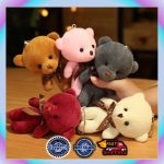 Toy Mini Bear Cute Small Size Bear Doll Suitable for Bouquet Gift DIY Bear Toys Plush Doll Kids Bear Plush Cut小熊钥匙圈 hanya RM0.80 di Shopee