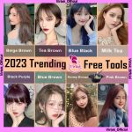 VIRTOK【Free Peroxide+full set tool】 Hair Dye Shoupin首品 Pewarna Rambut Hair Colouring  染发剂流行色2022染发膏奶茶灰棕色 hanya RM7.90 di Shopee