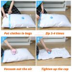 Vacuum Bag Clothes Organization Vacuum Storage Bag Vacuum Plastic Bag With Electric Pump Plastik Vacum Bag hanya RM1.94 di Shopee