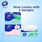 Vinda Deluxe Soft Pack Facial Tissue Medium 3-ply (5x90s) hanya RM8.89 di Shopee