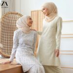 ZOE ARISSA BAJU KURUNG PAHANG FLORAL Kurung Corak Student Convo NAYLA Kurung Moden Ironless Kurung Plus Size Murah hanya RM59.90 di Shopee