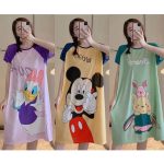 baju tidur plus size Pyjama Cartoon Pyjamas Baju Tidur Wanita Cartoon Sleepwear Nightwear Sleeping dress Pyjama Wanita hanya RM7.99 di Shopee