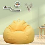 bean bag【ONSALE】S/M/L /XL sofa bean Stylish Bedroom Furniture Solid Color Single Bean Bag Lazy Sofa Cover DIY Filled Inside (No Filling) hanya RM7.69 di Shopee