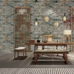 brick foam wall paper dinding 3D wallpaper stickers wall stickers wallpaper waterproof self-adhesive wall stickers wallpaper design simple hanya RM0.11 di Shopee