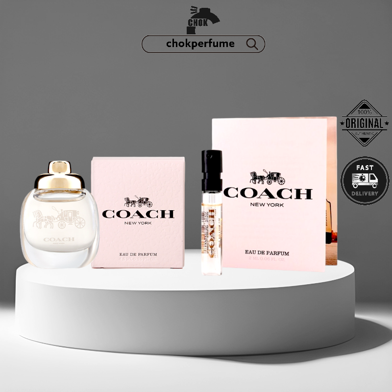 Coach EDP Perfume Sample Vial 2ml /Perfume Miniature 4.5ml (W)