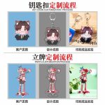 【Custom】Acrylic Keychain钥匙扣立牌定制Standee Keyring  Badges Pin Custom Made Customize Star Cartoon animation Party gifts photo  keychain laser周边明星动漫卡通亚克力钥匙圈定 hanya RM1.01 di Shopee