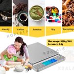 【Local Ship Today】Eng Version! 0.1g Precision LCD Digital Scales 3000g Mini Electronic Grams Weight Balance Scale Baking hanya RM4.50 di Shopee