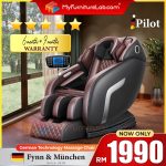 【READY STOCK】𝐅𝐲𝐧𝐧 & 𝐌𝐮𝐧𝐜𝐡𝐞𝐧 𝐒𝐢𝐧𝐜𝐞 𝟏𝟖𝟕𝟖: iPILOT™ Massage Chair Kerusi Urut Badan Massage Chair Furniture hanya RM1790.00 di Shopee