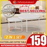 【READY STOCK】𝐌𝐘𝐅𝐔𝐑𝐍𝐈𝐓𝐔𝐑𝐄𝐋𝐀𝐁®: AMERICANO Coffee Table Meja Kopi Ruang Tamu Meja Home Living Furniture hanya RM159.00 di Shopee