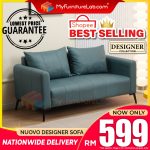 【READY STOCK】𝐌𝐘𝐅𝐔𝐑𝐍𝐈𝐓𝐔𝐑𝐄𝐋𝐀𝐁®:2023 Designer Collection 3 Seater Fabric Sofa Murah Home Living Furniture hanya RM599.00 di Shopee