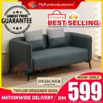 【READY STOCK】𝐌𝐘𝐅𝐔𝐑𝐍𝐈𝐓𝐔𝐑𝐄𝐋𝐀𝐁®:2023 Designer Collection 3 Seater Fabric Sofa Murah Home Living Furniture hanya RM599.00 di Shopee