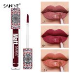 【SANIYE】11 Colors Matte Liquid Lip Tint Quick Dry Waterproof Lipstick Fashion Makeup L1181 hanya RM4.94 di Shopee