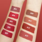 【SANIYE】11 Colors Matte Liquid Lip Tint Quick Dry Waterproof Lipstick Fashion Makeup L1181 hanya RM4.94 di Shopee