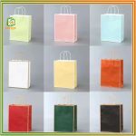 🔥CHEAPEST in SHOPEE🔥  Plain Colour Kraft Paper Bag Birthday Paper Bag Shopping Paper Bag Door Gift Paper Bag hanya RM0.37 di Shopee